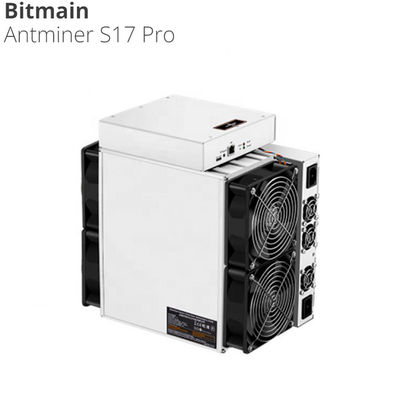 BTC Asic Bitmain Antminer S17 S17Pro बिटकॉइन माइनिंग माइनर मशीन 53वीं - 76वीं 2100W-3300W