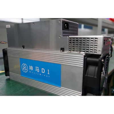 PSU के साथ प्रयुक्त MicroBT Whatsminer D1 DCR ASIC माइनर Blake256R14 2200W 48t